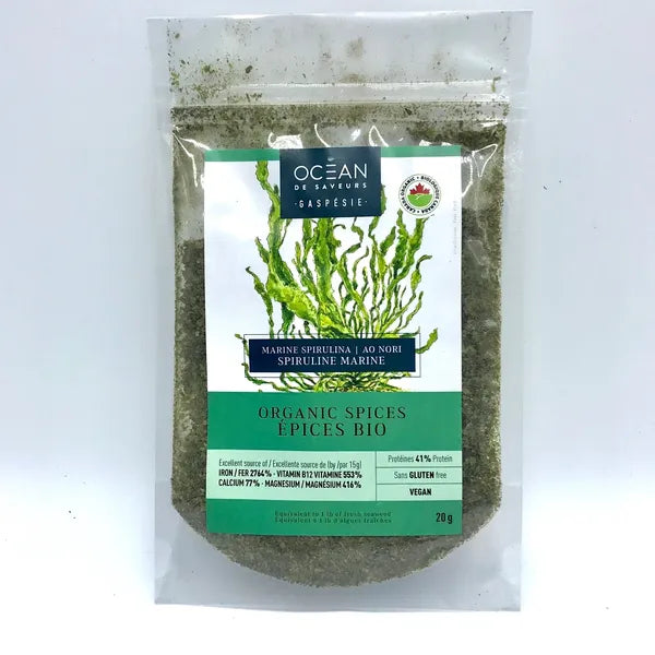 Spiruline Québécoise flocons